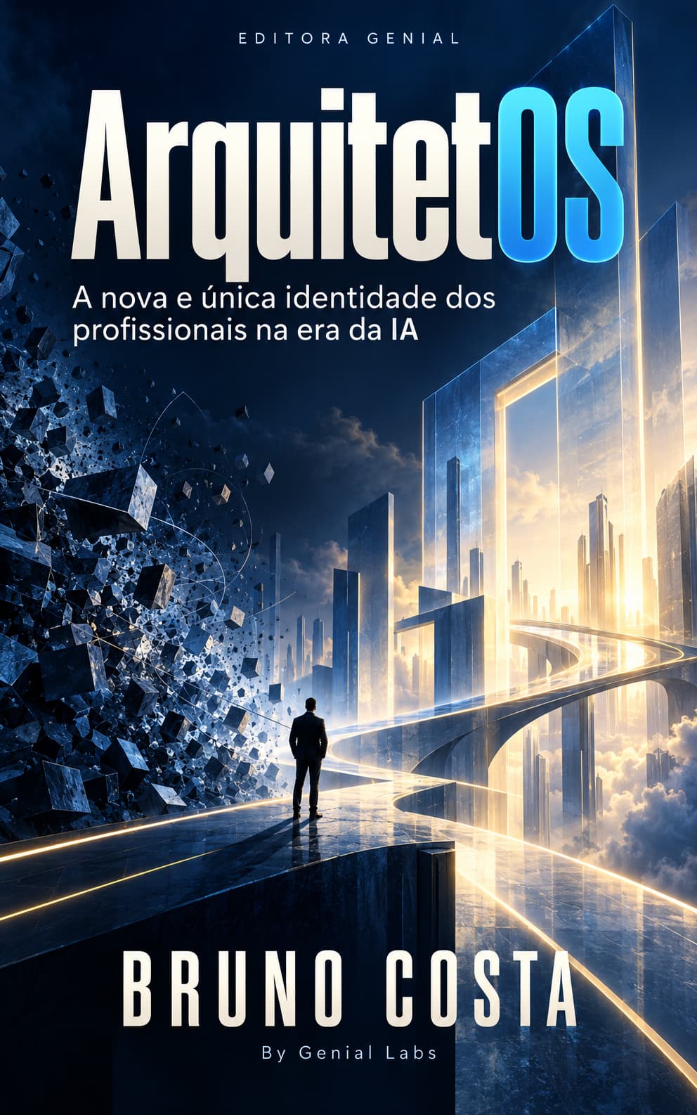 Capa original de ArquitetOS — A nova e única identidade dos profissionais na era da IA, de Bruno Costa
