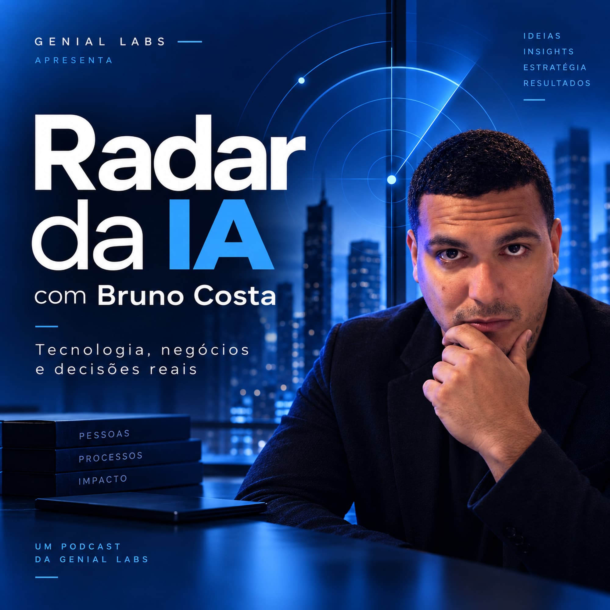 Capa do Radar da IA com Bruno Costa